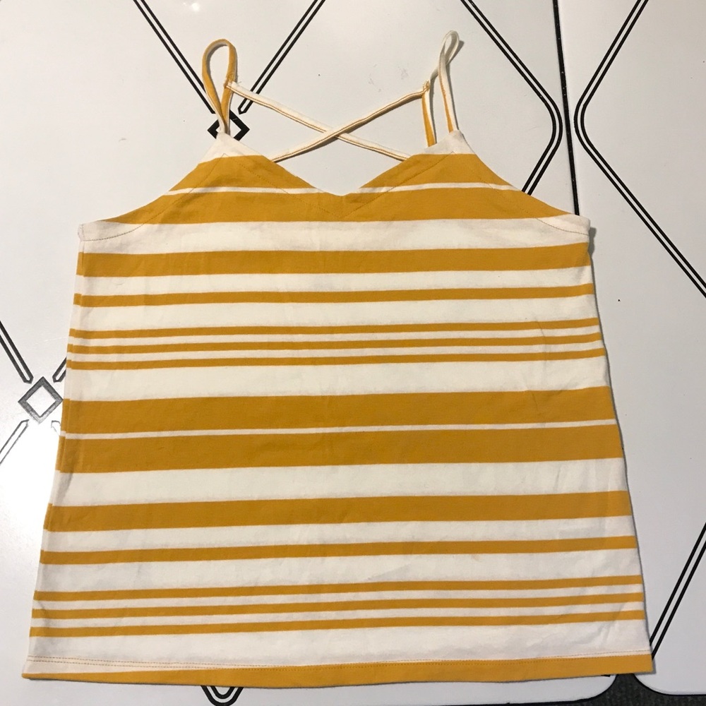 Striped camisole top